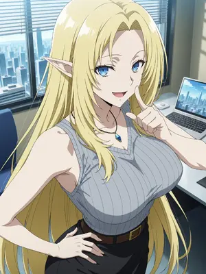[Kurohime] アルファ（オフィスカジュアル）[AI Generated]_010