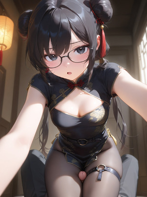 [NFFA] 2024.12月 oc 旗袍 [AI Generated]