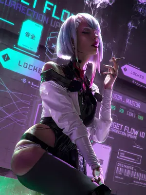 Xenon - Lucyna Kushinada (Cyberpunk)_Lucyna Kushinada Xenon 1