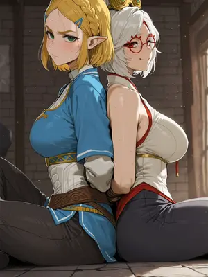 [Tommu]Zelda & Purah Captured