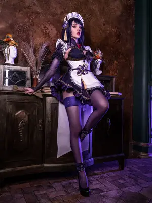 Alin ma Xenon - Raiden Shogun (Maid)_05_Xenon_Maid_Baal_2