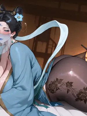[kikiKikipig] 合欢宗宗主 - 喵波菈 ︱ Hehuan Sect Master - Miaobola [AI Generated]_008