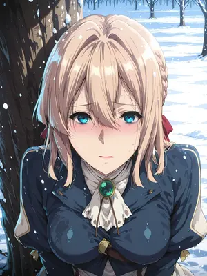[LewdPeachEroMomo] ヴァイオレット・エヴァーガーデン Violet Evergarden 206 Images