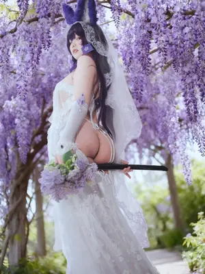 阿半今天很开心 - 碧蓝航线 武藏 誓约花嫁_0009