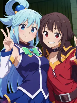 [azusaazusa105] この素晴らしい世界に祝福を! アクア(255P) ︱ KonoSuba – Aqua 255P [AI Generated]_005