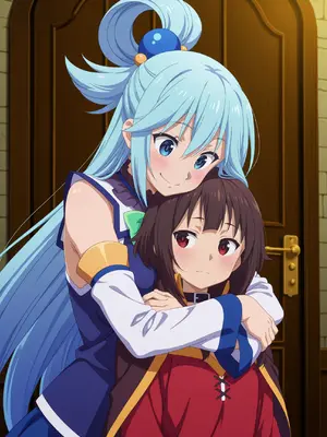 [azusaazusa105] この素晴らしい世界に祝福を! アクア(255P) ︱ KonoSuba – Aqua 255P [AI Generated]_006