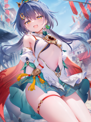 [Shinkualtt] 飴色の罠 ―雲璃 [AI Generated]