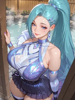 [HypeT] KDA Seraphine&nbsp;&nbsp;LoL (200 pictures set) [AI Generated]_005