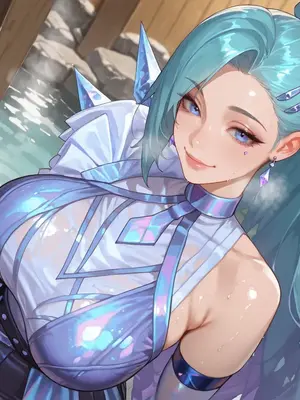 [HypeT] KDA Seraphine&nbsp;&nbsp;LoL (200 pictures set) [AI Generated]_006