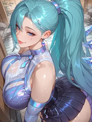 [HypeT] KDA Seraphine&nbsp;&nbsp;LoL (200 pictures set) [AI Generated]_011
