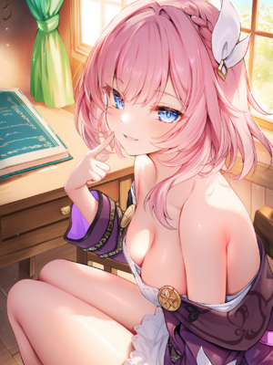 [Shinkualtt] 麦畑とキュレネ | 昔涟与麦田 [AI Generated]_002