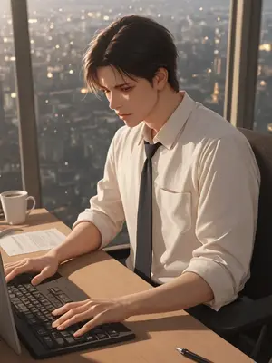 (Yuni330) Raiden Mei - Office scene_006