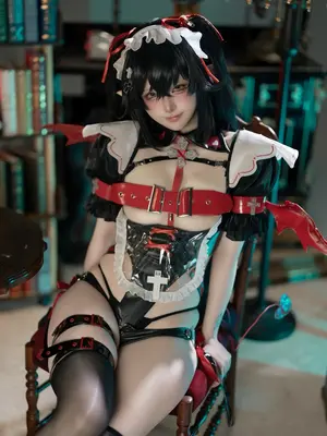 屿鱼 - 扎娜 恶魔女仆同人_0010