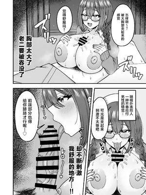 [のぎのぎ] 呼んだら必ず抜いてくれる地味系デカ女ナースさん [中国翻訳] [DL版]_0009