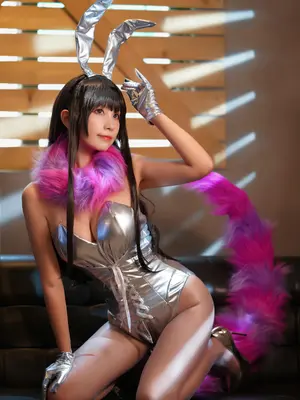 Neko薇薇 - 恶魔姐姐 千夜 兔女郎_0006