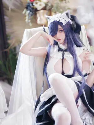 叉子宝宝 - 碧蓝航线 奥古斯特 女仆_0009