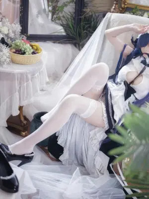 叉子宝宝 - 碧蓝航线 奥古斯特 女仆_0011