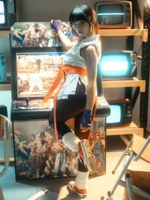 小羊不吃草 - KOF 坂崎百合_0002