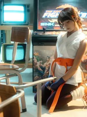 小羊不吃草 - KOF 坂崎百合_0008