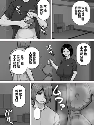 [アスタローサン (タカサキジロー)] たこ焼き屋のおばさん(40歳)が常連客の男子学生におっぱい(垂れ気味)を見せた結果 [中文翻譯]_0006