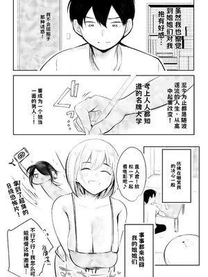 [アキレルショウジョ (アキレ)] えっちなギャルおねえちゃんたちと甘々性活 (オリジナル) AI翻译_008