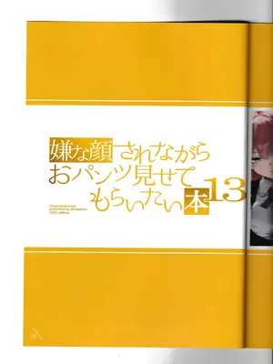 (C106) [アニマルマシーン (40原)] 嫌な顔されながらおパンツ見せてもらいたい本13_004