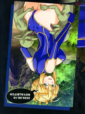 (C108) [ろいやるびっち (haruhisky)] ゴブリンたちの雌になるまで ランサーアルトリア編  (Fate／grand order) [路人漢化]_0002