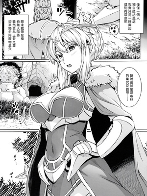 (C108) [ろいやるびっち (haruhisky)] ゴブリンたちの雌になるまで ランサーアルトリア編  (Fate／grand order) [路人漢化]_0003