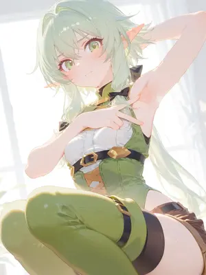 [Meteor] 妖精弓手 High elf archer [AI Generated]_003