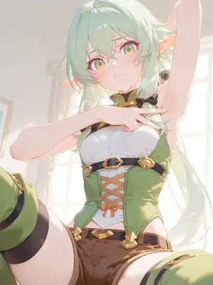 [Meteor] 妖精弓手 High elf archer [AI Generated]_004