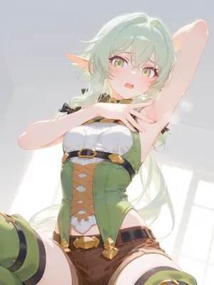 [Meteor] 妖精弓手 High elf archer [AI Generated]_005