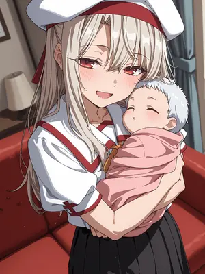 [BBStaff] 妊活するイ〇ヤ (Illyasviel von Einzbern) [AI Generated]_002