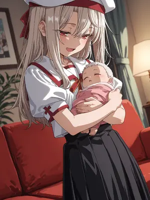 [BBStaff] 妊活するイ〇ヤ (Illyasviel von Einzbern) [AI Generated]_001