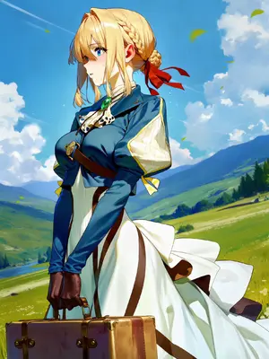 [MOKIIIMOKIII] Violet Evergarden [AI Generated]_002