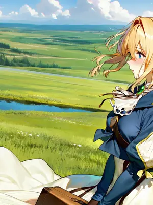 [MOKIIIMOKIII] Violet Evergarden [AI Generated]_001