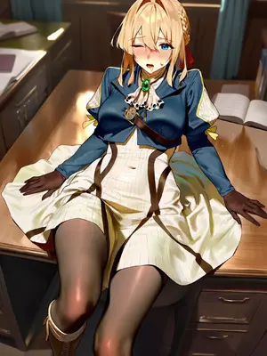 [MOKIIIMOKIII] Violet Evergarden [AI Generated]_009
