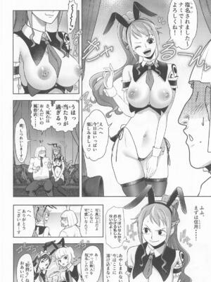[霜野ケーブル] 風俗潜入!ナミさんとドミリバ バニー風俗店 (ワンピース)_0005