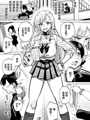 [966GARAGE (栗飴くるる)] お前はアタシの性奴隷〜ギャルに本番無しで搾られる〜 [中国翻訳]_0003