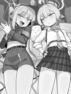 [レオナト工房 (Leonat)] 夜勤先生は世話が焼ける！ (ブルーアーカイブ)｜夜班老师啊真让人操心！ [牛肉X茗芽汉化] [DL版]_0003