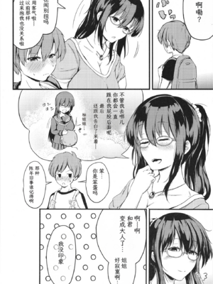 [つきたて工房 (白蜜モチ)] 夏休みはお姉ちゃんといっしょに [DL版] [简中机翻]_005