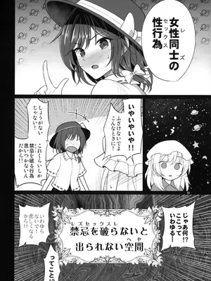 (例大祭23) [ムゲンダイ (フメイ)] 秘封倶楽部にしかできないこと 禁忌を破らないと出られない空間編 (東方Project)_0010