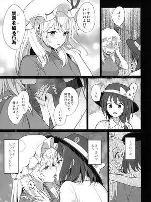 (例大祭23) [ムゲンダイ (フメイ)] 秘封倶楽部にしかできないこと 禁忌を破らないと出られない空間編 (東方Project)_0011