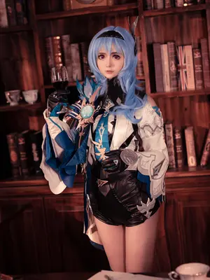 SleeppyLee1 (小礼好困) cosplay Eula - Genshin Impact_001