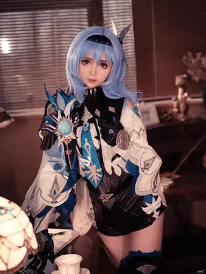 SleeppyLee1 (小礼好困) cosplay Eula - Genshin Impact_002