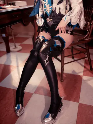 SleeppyLee1 (小礼好困) cosplay Eula - Genshin Impact_005