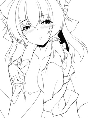 (C108) [有言実行 (ゴンざぶろー)] 無自覚霊夢は押しに弱い [DL版]_0002