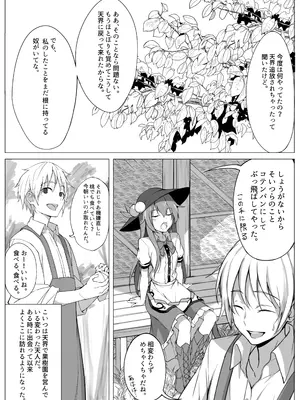 [冬のふくろう (冬野ふくろ)] 天子が発情して一人でする本 (東方Project) [DL版]_0005