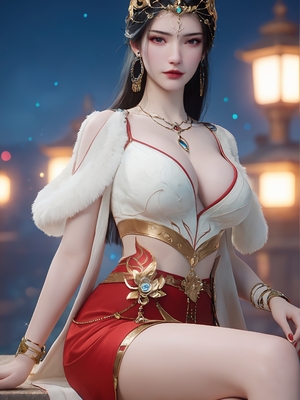 [AI绘画] 红蝶_003