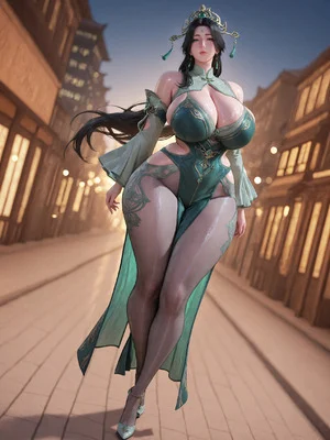 [kikiKikipig] 柳神 ／ Liu Shen (Willow Deity) [AI Generated]_002