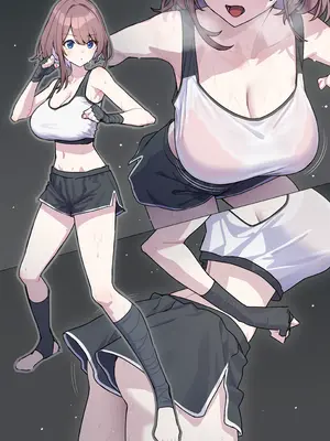 [ぼに～] 闘技場敗北一夜ちゃん_0